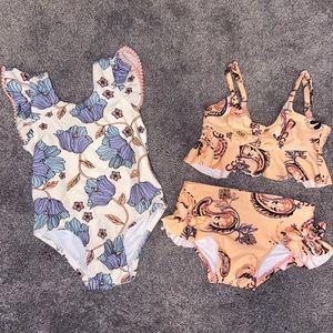 Jessica Simpson baby girl bathing suit